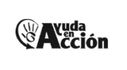 logotipo de ayuda en accion